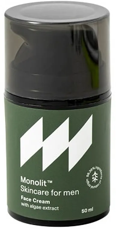 Monolit Skincare For Men Face Cream With Algae Extract Hidratantna krema za lice s ekstraktom algi