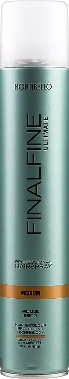 Montibello Finalfine Ultimate Medium Hold Hairspray Lak za pričvršćivanje kose
