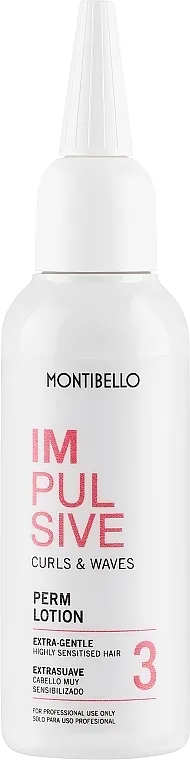 Montibello Impulsive Curls &amp; Waves Perm Lotion №3 Balzam za trajnu ondulaciju