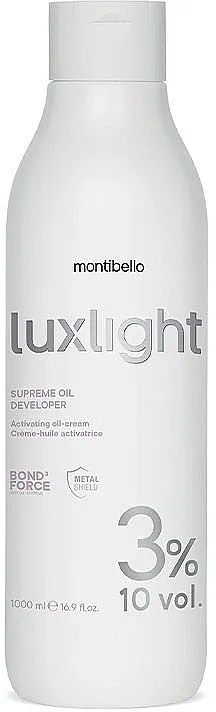 Montibello Luxlight Oil Developer 10Vol Krem oksidant za kosu 3%