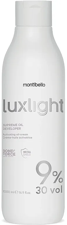 Montibello Luxlight Oil Developer 30Vol Krema-oksidans za kosu 9%