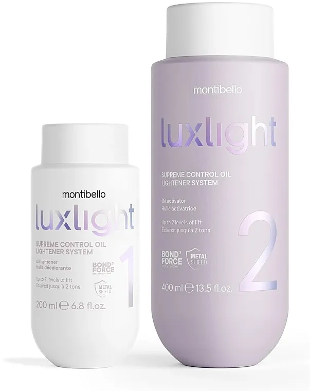 Montibello Luxlight Supreme Control Oil Lightening System 2+ Dvoslojni sistem kontrolisanog osvetljavanja