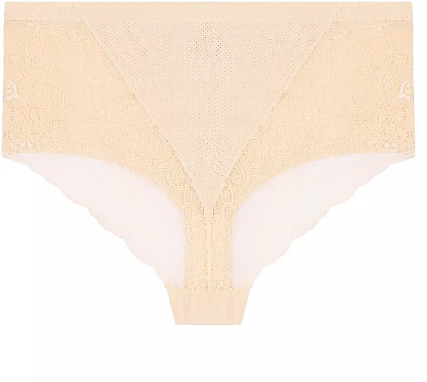 Moraj Damske gaćice sa čipkom maxi bikini BCL650-009, bež