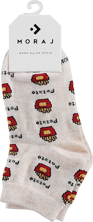 Moraj Dečije čarape "Fast-Food", bež