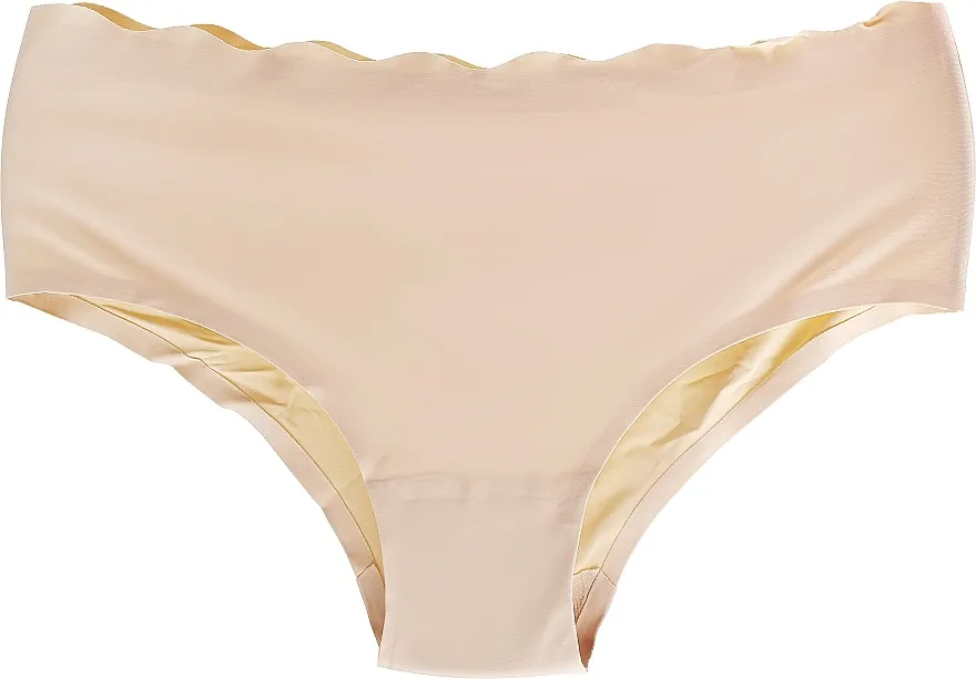Moraj Ženske bešavne bikini gaćice, bež