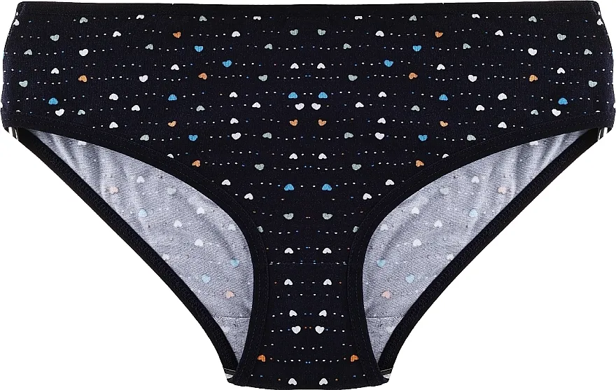 Moraj Ženske bikini gaćice, BDM500-039, plave sa srcima