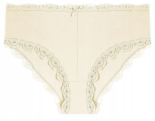 Moraj Ženske bikini gaćice sa finom čipkom, bež