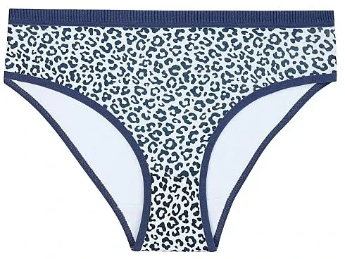 Moraj Ženske bikini gaćice sa leopard printom, plave