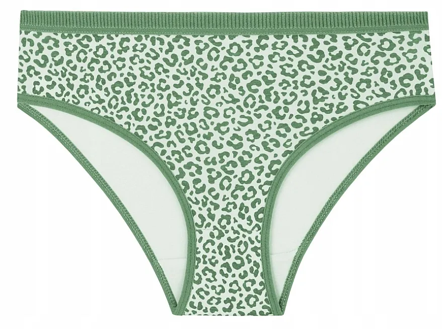 Moraj Ženske bikini gaćice sa leopard printom, zelene