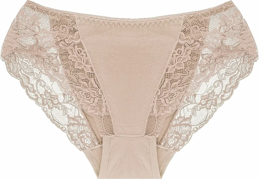 Moraj Ženske čipkane bikini gaćice bdm550-009, bež