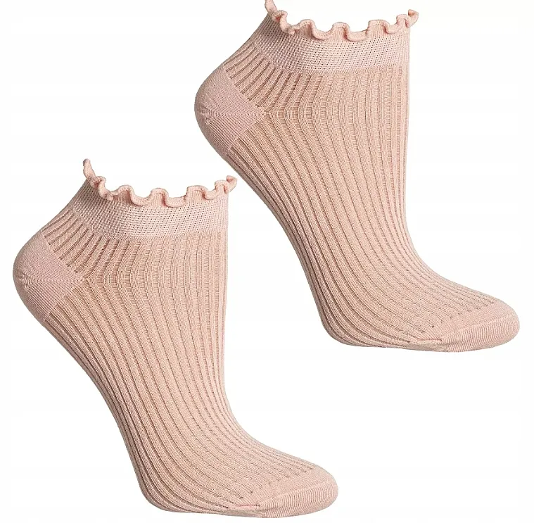 Moraj Ženske pamučne čarape, roze