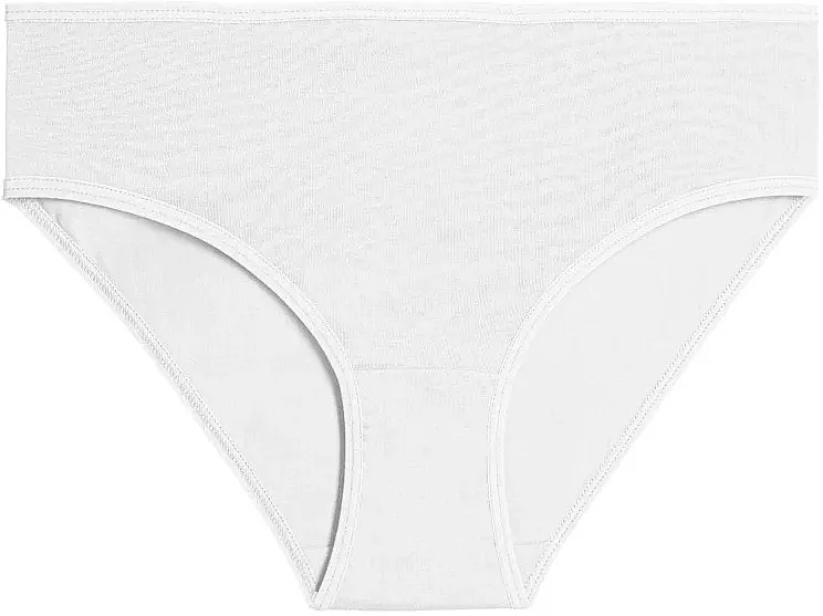 Moraj Ženske pamučne bikini gaćice, bele