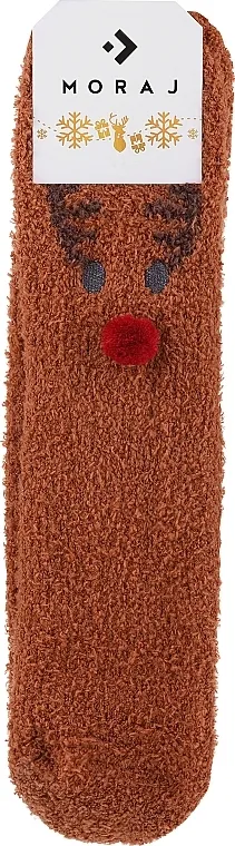 Moraj Ženske praznične čarape, BDC400-514, braon