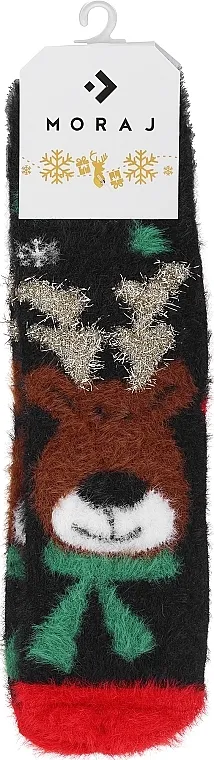 Moraj Ženske praznične čarape, CDC400-516, crne