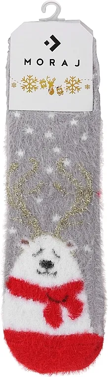 Moraj Ženske praznične čarape, CDC400-516, sive