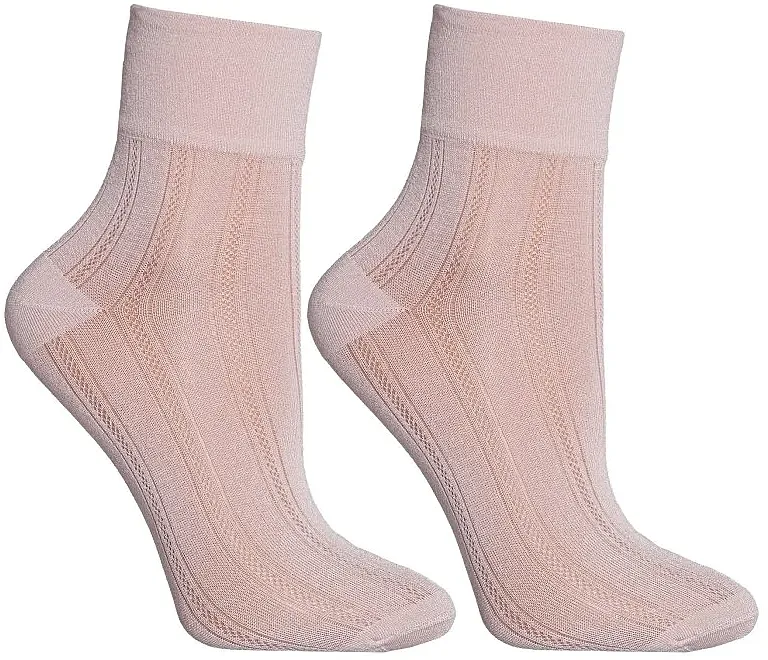 Moraj Ženske viskozne kratke čarape, roze