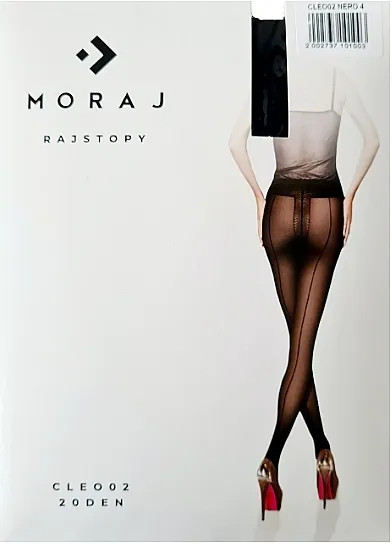 Moraj Hulahopke "Cleo 02", 20 den, nero