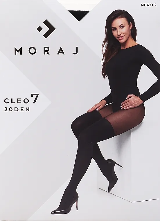 Moraj Hulahopke "Cleo 7", 20 den, crne