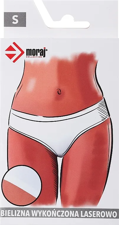 Moraj Mini bikini gaćice s bešavnim rubovima, bijele