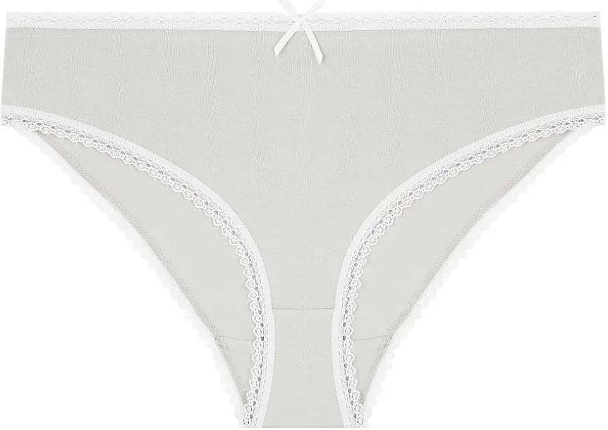 Moraj Pamučne bikini gaćice u sivoj boji