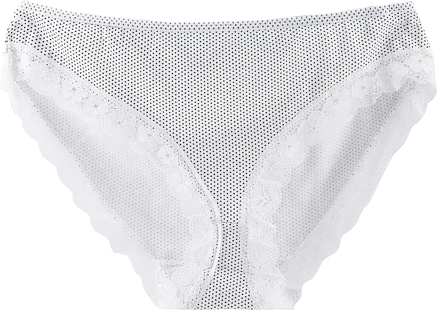 Moraj "Figi" čipkaste bikini gaćice, bijele