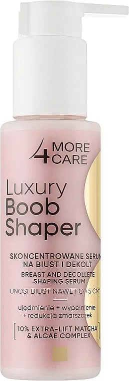 More4Care Luxury Boob Shaper Breast And Decollete Shaping Serum Set
