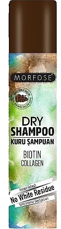 Morfose Dry Shampoo Biotin Collagen Suvi šampon sa biotinom i kolagenom za smeđu kosu