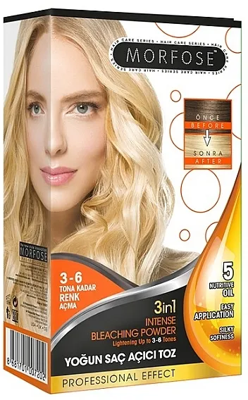 Morfose Intense Bleaching Powder Lightener 3in1 Prah za kosu