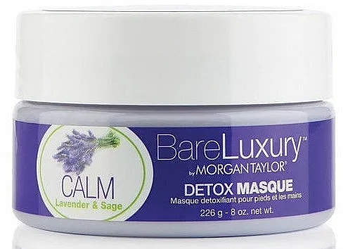 Morgan Taylor Bare Luxury Calm Lavender &amp; Sage Detox Masque Maska za ruke i stopala "Lavanda i žalfija"