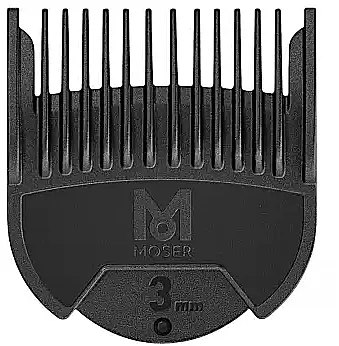 Moser Slide-On Attachment Comb Prilog za mašinu 1802-7010, plastični, 3 mm, crni