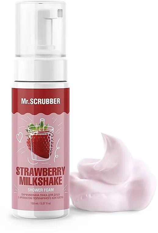 Mr.Scrubber Strawberry Milkshake Shower Foam Parfimisana pena za tuširanje