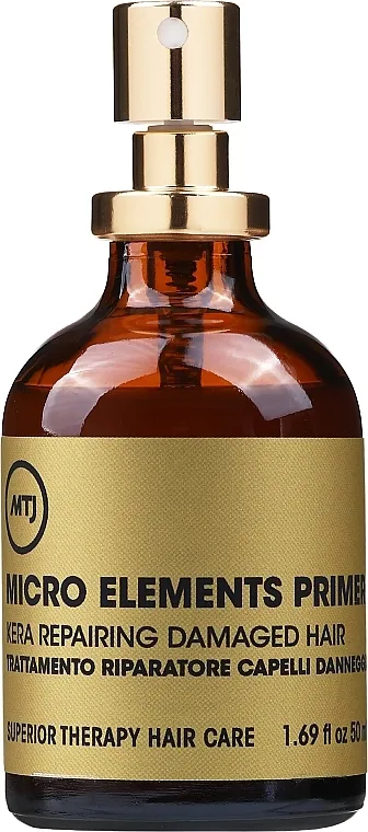 MTJ Cosmetics Superior Therapy Hair Care Micro Elements Primer Kera Repairing Damaged Hair Primer za obnavljanje oštećene kose