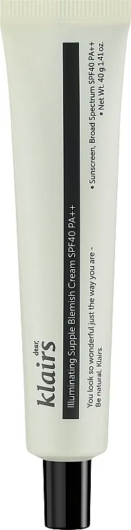 Multifunkcionalna BB krema Klairs Illuminating Supple Blemish Cream SPF 40+