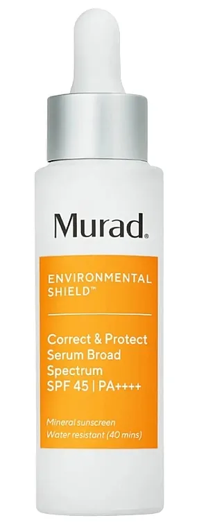 Murad Environmental Shield Correct&amp;Protect Broad Spectrum SPF45 PA++++ Osvjetljujući serum za lice