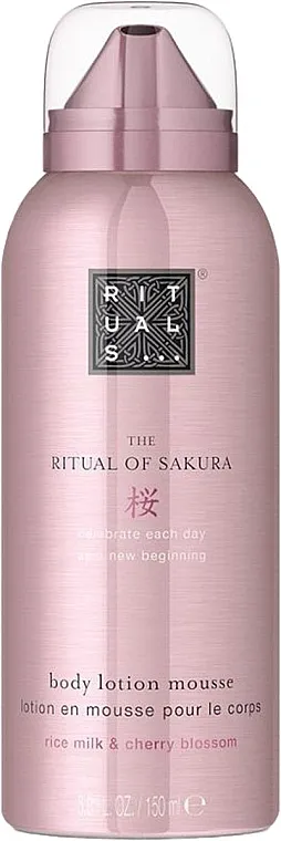 Mus za telo Ritual Sakura losion za telo u peni