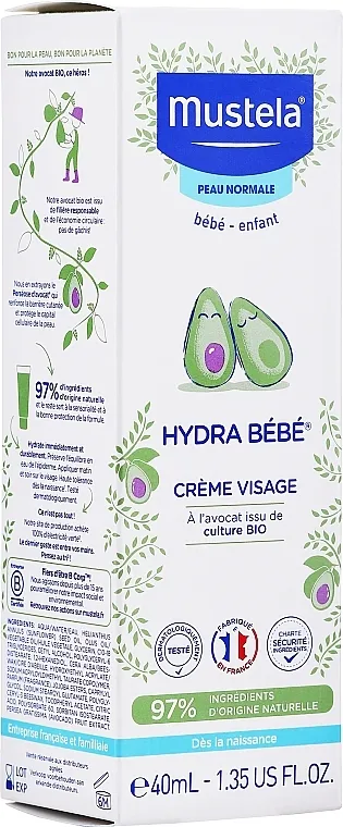 Mustela Hydra Bebe Visage Krema za lice