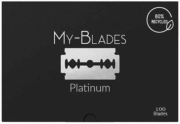 My Blades Platinum Double-Edge Razor Blades Dvosmerne žilete