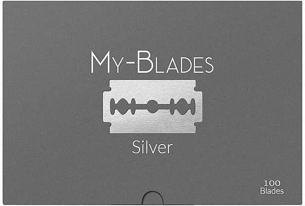 My Blades Silver Double-Edge Razor Blades Dvostrani žileti