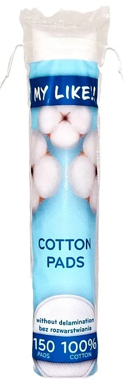My Like Cotton Pads Kozmetički pamučni jastučići, 150 kom