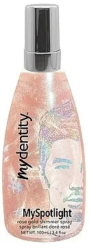 Mydentity MySpotlight Rose Gold Shimmer Spray Sjajni sprej za kosu