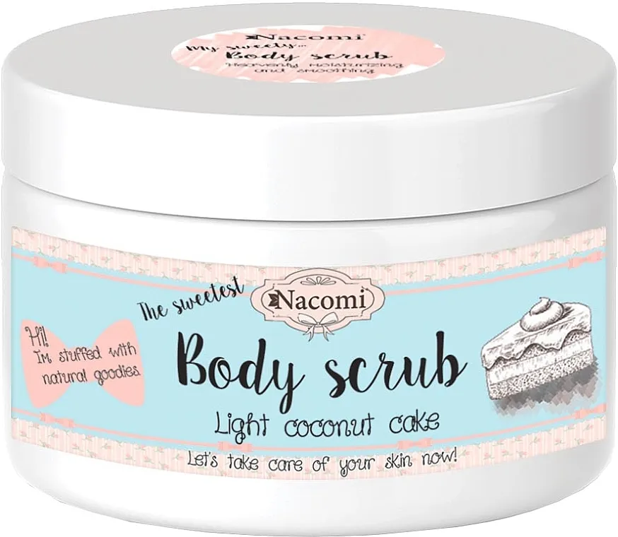 Nacomi Body Scrub Organski piling za tijelo s kokosom