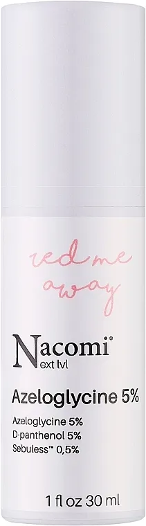 Nacomi Next Level Azeloglicyna 5% Umirujući serum za kuperozu i rozaceu s azeloglicinom