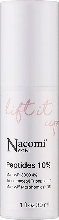 Nacomi Next Level Lift It Up Peptides 10% Lifting-serum za lice