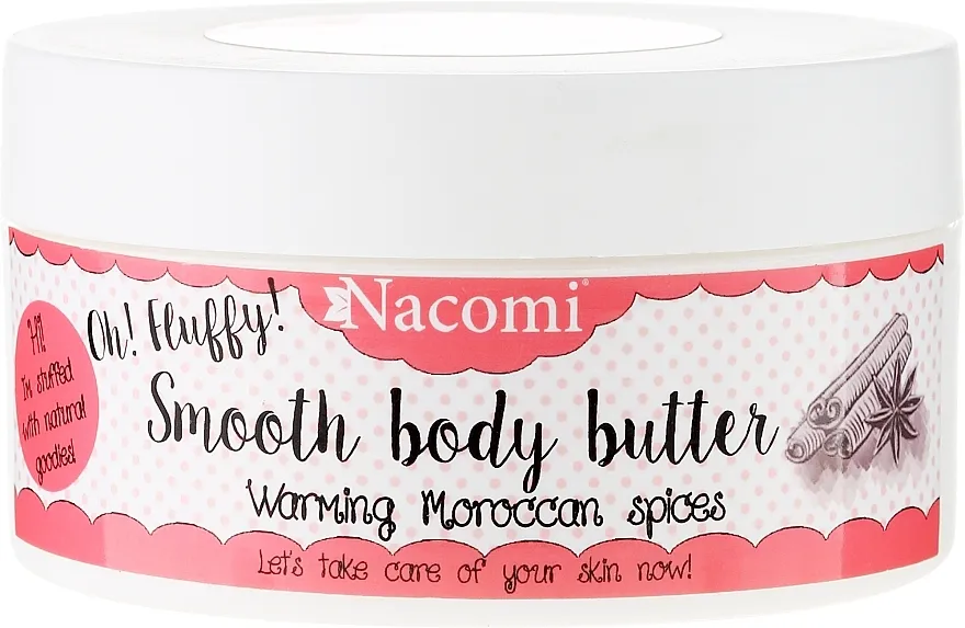 Nacomi Smooth Body Butter Warming Moroccan Spices Maslac za tijelo "Topli marokanski začini"