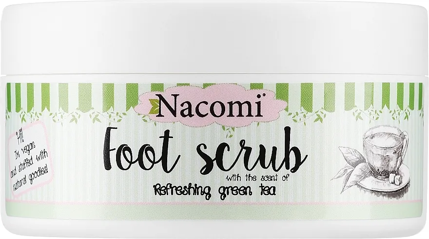 Nacomi Sugar Foot Peeling Šećerni piling stopala sa zelenim čajem