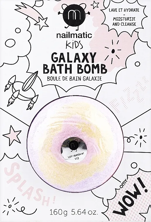 Nailmatic Galaxy Bath Bomb Supernova Bomba za kupanje