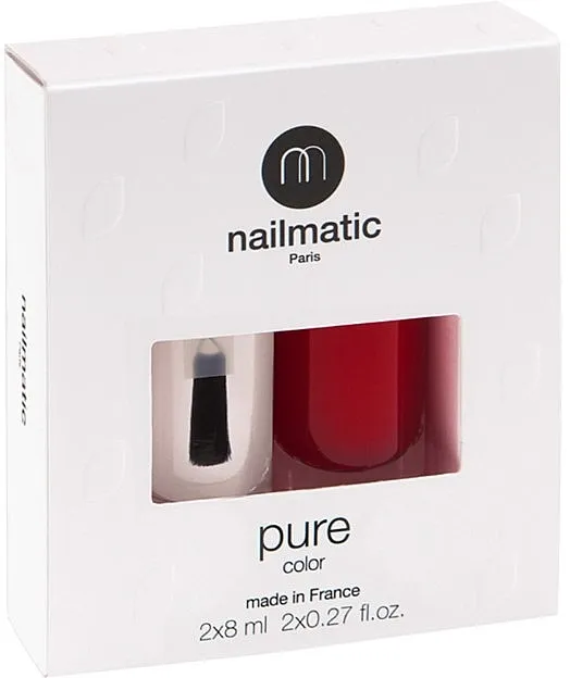 Nailmatic Pure Color (base/8ml + nail/polish/8ml) Set