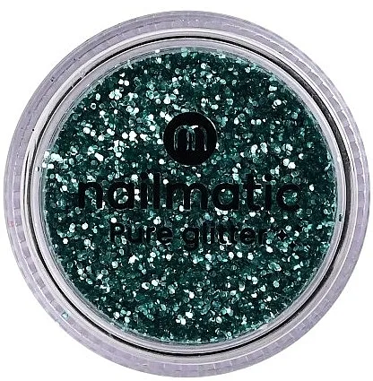 Nailmatic Pure Glitter Medium Turquoise Blue Glitter Šljokice za dizajn noktiju
