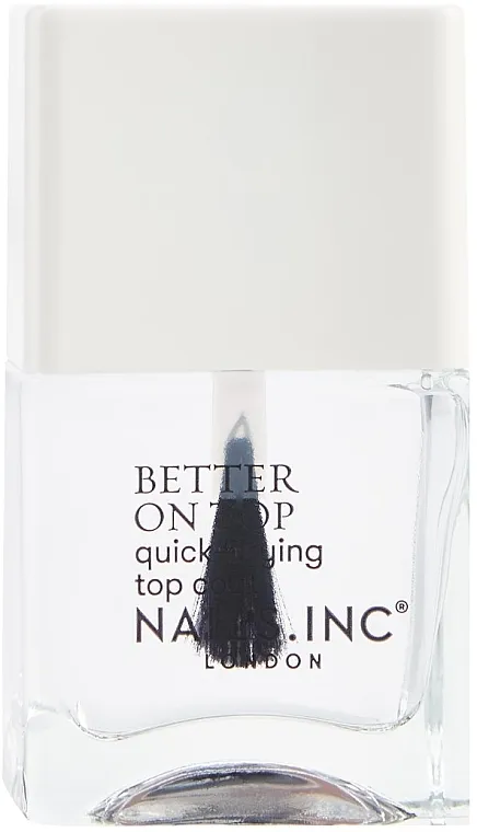 Nails.INC Better On Quick Drying Top Coat Brzosušeći završni lak za nokte