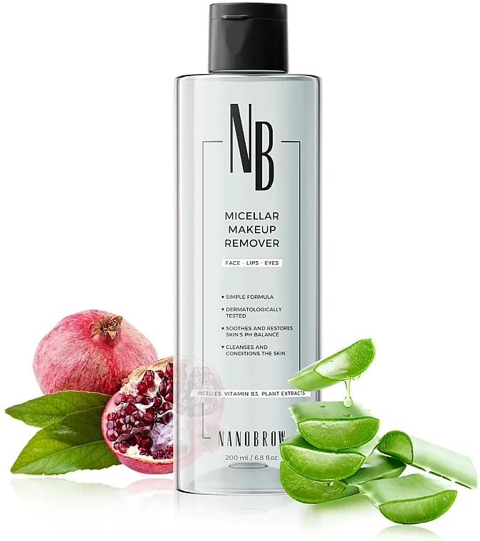 Nanobrow Micellar Makeup Remover Micelarni odstranjivač šminke